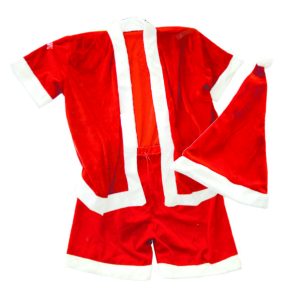 CHRISTMAS SANTA VELVET SUIT, PANTS & HAT