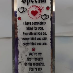 PLAQUE MIRROR SOMEONE SPECIAL  6X18CM