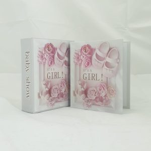 PHOTO ALBUM BABY GIRL 4X6" 40 PHOTOS