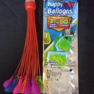 BALLOON WATER BALLOON BUNCHX37 MIX