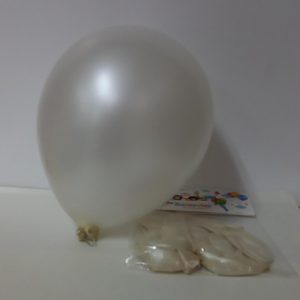BALLOONS WHITE 12`  10PCS