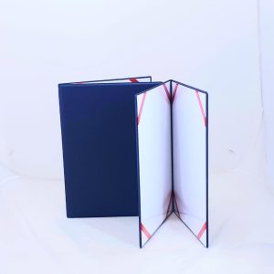 A4 CERTIFICATE HOLDER NAVY BLUE