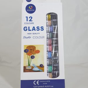 GLASS COLOUR SET 12PCS