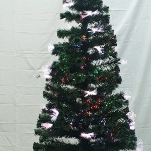 CHRISTMAS TREE GN W/FIB/OPTICAL/LIGH 1.8
