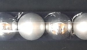 CHRISTMAS DECO BALLS SILVER 12`S
