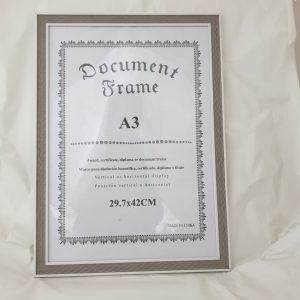 A3 FRAME WHITE/GREY