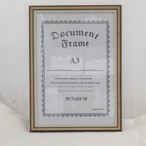 A3 FRAME BROWN/NATURAL  42X29.7CM