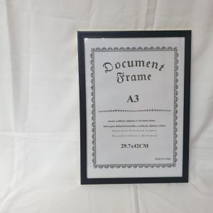 A4 FRAME BLACK 29.7X21CM