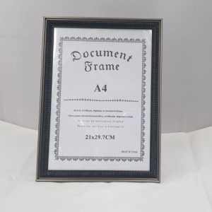 A4 FRAME BLACK/BRONZE 29.74X21CM
