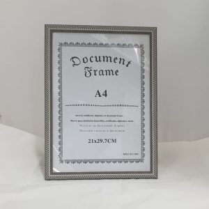A4 FRAME BLACK/WHITE  29.7X21CM