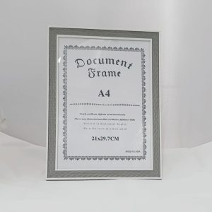 A4 FRAME WHITE/GREY 29.7X21CM