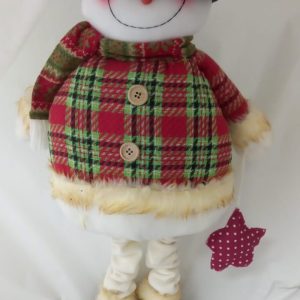 FIGURINE  CHRISTMAS SNOWMAN 93CM