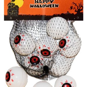 HALLOWEEN EYES 6`S WHITE/BK