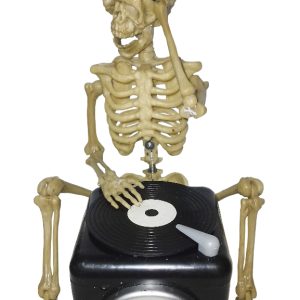 HALLOWEEN SKELETON DJ 38CM H