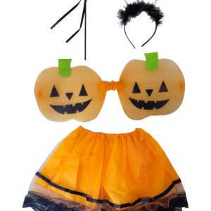 HALLOWEEN PUMPKIN COSTUME 4PCS