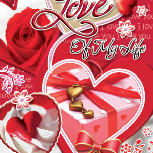 CARDS VALENTINE CARDS 5PCS18.5X12.7CM