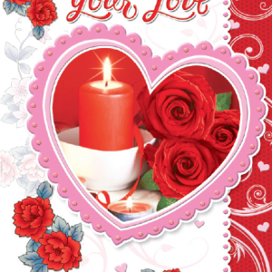 CARDS VALENTINE CARDS 5PCS18.5X12.7CM