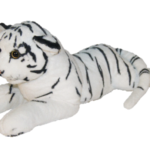PLUSH WHITE TIGER  45CMLX17CMHX115CM W