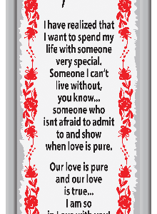 PLAQUE MIRROR SOMEONE SPECIAL 7.5X19CM