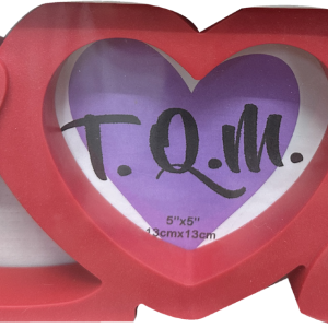 FRAME LOVE RED  11X22CM