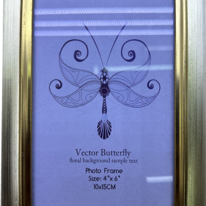 FRAME A4 GOLD 29.7X21CMCM