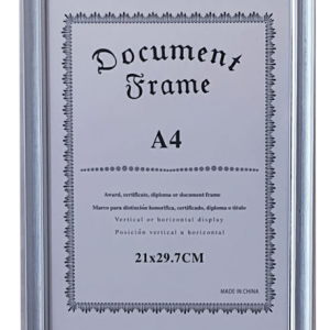 FRAME A4 SILVER 42X29.7CM