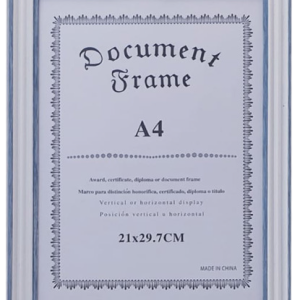FRAME A4 WHITE/BLUE 29.7X21CM
