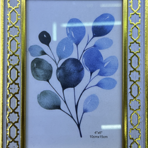 FRAME A4 GOLD/BLUE