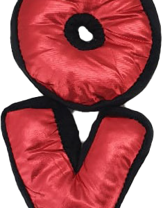 PLUSH ALPHABETS LOVE  SATIN 50CM