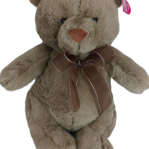 TEDDY BROWN W/BOW 55CM