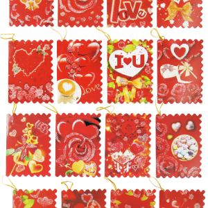 TAGS LOVE BLANK 80PCS 9.5X6.8CM