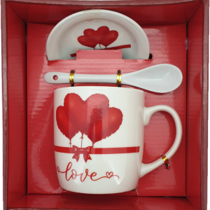 GIFT PACK LOVE 3 PCS D 9.6X18X16CM
