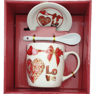 GIFT PACK LOVE 3 PCS A 9.6X18X16CM