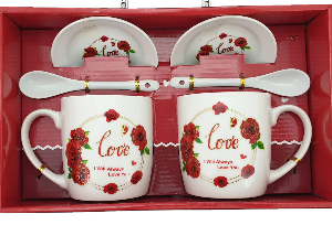 GIFT PACK LOVE 6 PCS 9.6X17X28.5CM