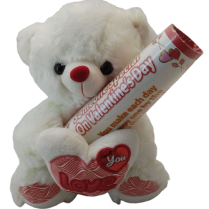 TEDDY WITH  LOVE  CETIFICATE
