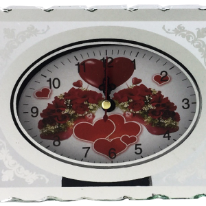 CLOCK FLOWER 15.5X12CM