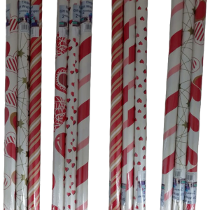 GIFT WRAP 2MTX70CM VAL 72 ASST.IN A CASE