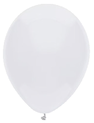 BALLOONS LIGHT WHITE 12" 2.8G  50`S