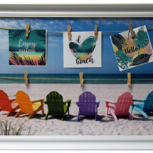 FRAME PEG PHOTO FRAME WHITE 50X70CM