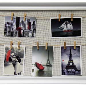 FRAME PEG PHOTO FRAME BLACK 40X50CM