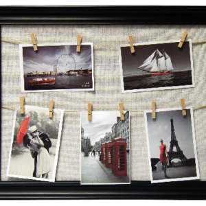 FRAME PEG PHOTO FRAME WHITE 40X50CM