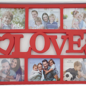 FRAME 6 PHOTO`S RED