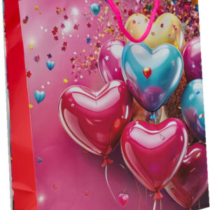 GIFTBAG LOVE/FLOWERS #37 32X25X10C