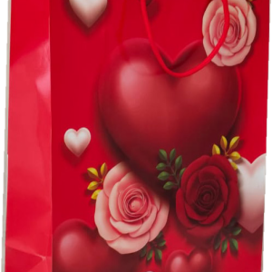 GIFTBAG LOVE/HEARTS #46 32X25X10C