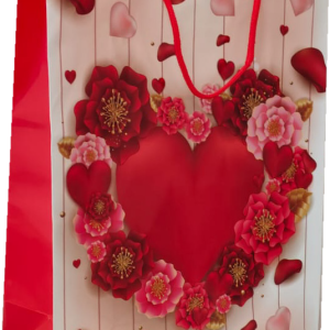 GIFTBAG LOVE/HEARTS #47 32X25X10C