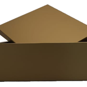 GIFTBOX FOLDUP GOLD #3 34X25X12CM