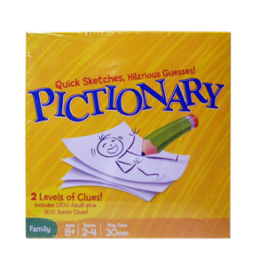 GAME PICTIONARY FAMILY GAME AGE 8+