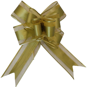 PULLBOW MATERIAL GOLD 5X75CM
