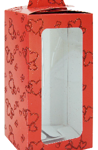 GIFTBOX GLITTER BOX 3PCS 20X11X11CM