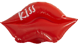 BALLOON LIPS 6 IN PACK